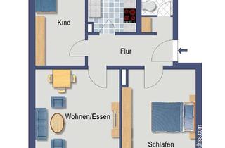 Anlageobjekt in 30419 Stöcken, Kapitalanlage - Eigentumswohnung - vermietet im 4.OG rechts ohne Fahrstuhl