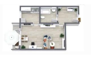 Immobilie mieten in Kirchenstraße 71, 82110 Germering, Möblierte 1,5-Zimmer-Wohnung mit Balkon in Germering