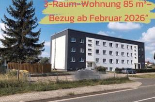 Wohnung mieten in Salower Chaussee, 17098 Friedland, Helle 3-Raum-Wohnung (85 m²) in Friedland – Bezug ab Februar 2026