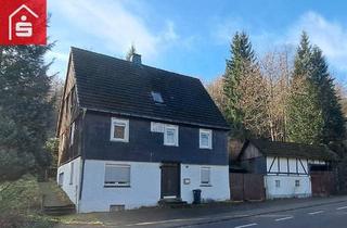 Haus kaufen in 57368 Lennestadt, Idyllisches Fachwerkhaus mit Garten und Scheune