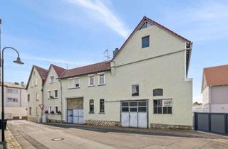 Haus kaufen in 35510 Butzbach, Traditionsreich: Schmiedewerkstatt + Wohnhaus + großer Innenhof im Ortskern von Nieder-Weisel