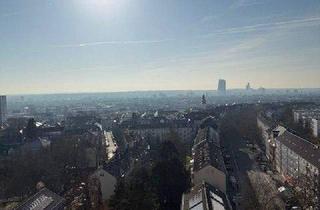 Penthouse kaufen in 60389 Frankfurt, Frankfurt am Main / Seckbach - Stilvolle 64 m² Penthouse-Wohnung im Hochhaus mit Skylineblick