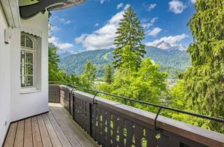 Wohnung kaufen in 82467 Garmisch-Partenkirchen, Luxuriöse Altbauwohnung mit historischem Charme und beeindruckendem Panoramablick