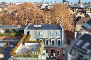 Penthouse kaufen in 50674 Altstadt-Süd, Exklusives 270qm-Penthouse mit Dachterrasse in saniertem Denkmalaltbau am Rathenauplatz