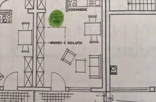 Wohnung kaufen in 70734 Fellbach, 1,5-Zimmer Wohnung mit Terasse in Fellbach