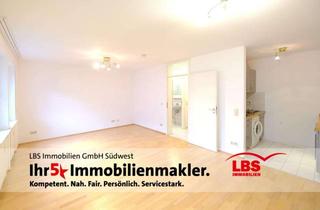 Wohnung mieten in 76187 Knielingen, Helle, teilmöblierte 1-Zi-Singlewohnung mit Garten!