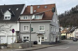 Gewerbeimmobilie kaufen in Lörracherstr., 79639 Grenzach-Wyhlen, Zwei Bar/Café-Flächen und eine 4-Zimmerwohnung inkl. Keller