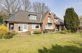 Haus kaufen in 32469 Petershagen, Zweifamilienwohnhaus in Traumlage mit unverbaubarer Fernsicht in Petershagen-Neuenknick