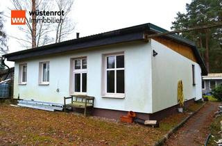 Haus kaufen in 16515 Oranienburg, Gemütlicher Bungalow + ein Bungalow im Rohbau, in Zühlsdorf
