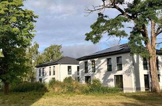 Haus mieten in Karl-Marx-Str., 39240 Calbe, Moderne Stadtvilla zur Miete - Erstbezug in energieeffiziente Neubau-Doppelhaushälfte