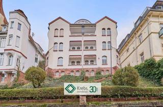 Wohnung kaufen in 69126 Südstadt, Jugendstil-5-Zimmer-Wohnung mit Panoramablick & privatem Garten in der Südstadt