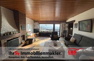Wohnung kaufen in 54317 Gusterath, großzügige 4-Zimmer Dachgeschosswohnung mit unverbaubarem Fernblick, Balkon und Stellplatz
