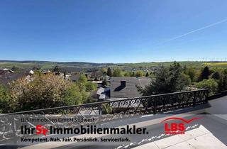 Wohnung kaufen in 54317 Gusterath, großzügige 4-Zimmer Dachgeschosswohnung mit unverbaubarem Fernblick, Balkon und Stellplatz