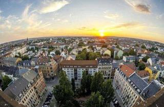 Wohnung kaufen in 01097 Leipziger Vorstadt, Maisonettewohnung mit großer Dachterrasse im Herzen des Dresdner Hechtviertels