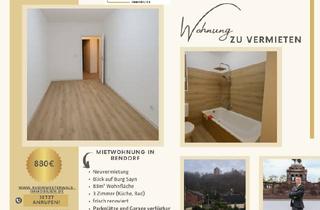 Wohnung mieten in 56170 Bendorf, Frisch sanierte 3-Zimmer-Wohnung mit Blick auf Burg Sayn in Bendorf