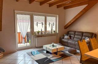 Wohnung mieten in 67466 Lambrecht, Moderne 3-Zimmer-Maisonettewohnung mit Balkon & Gartenmitbenutzung – zentral gelegen