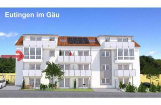 Wohnung mieten in 72184 Eutingen, Attraktive 3,5-Zimmer Wohnung im 2. OG mit Balkon in Eutingen im Gäu