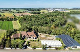 Villa kaufen in 68766 Hockenheim, Exklusives Anwesen mit Villa und Reithalle