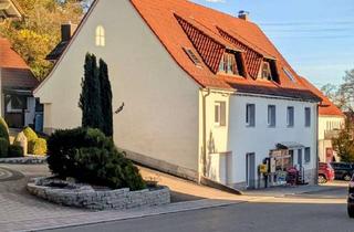 Haus kaufen in 72477 Schwenningen, Teil-vermietetes Wohn- und Geschäftshaus mit solider Ertragsbasis