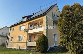 Mehrfamilienhaus kaufen in 86666 Burgheim, MFH mit 3 Einheiten, Außenwanddämmung, PV Technik & Grundstückspotenzial in Zentrallage Burgheims