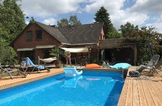 Haus kaufen in 23628 Krummesse, Krummesse - Zweifamilien Traumhaus mit Pool & Kamin & Fitnessraum - ohne Makl