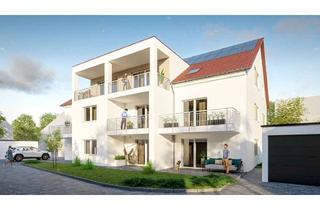 Wohnung kaufen in 86381 Krumbach, NEUBAU! 3-Zimmerwohnungmit Garage und Stellplatzim KfW40 QNG-Standard