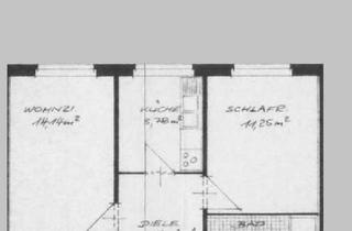 Wohnung mieten in Wunstorfer Landstraße 14, 30453 Ahlem, Gut geschnittene 2-Zimmerwohnung in Ahlem!