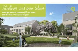 Sozialwohnungen mieten in Hawerkämpe 41, 46325 Borken, 4 Zimmer mit WBS für 4 Personen! (Musterwohnung) - Stadtnah und grün Leben im HWQ