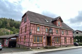 Gewerbeimmobilie kaufen in 37688 Beverungen, Historische Gaststätte mit großem Grundstück direkt an der Bever