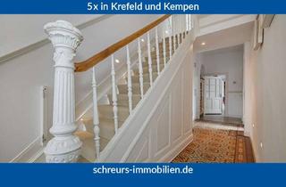 Villa kaufen in 47829 Uerdingen, Erfüllen Sie sich Ihren Traum - bezaubernde Jugendstilvilla mit Seele unmittelbar am Rhein gelegen!