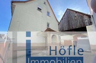 Haus kaufen in 68519 Viernheim, Viernheim, sanierungsbedürftiges Dreifamilienhaus mit Scheune und Grundstück zu verkaufen