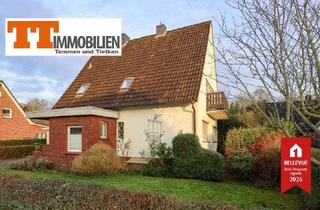 Einfamilienhaus kaufen in 26452 Sande, TT bietet an: Platz für Familie, Ideen und Träume solides Einfamilienhaus mit 7 Zimmern und