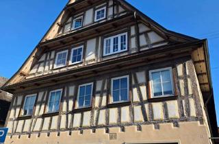 Mehrfamilienhaus kaufen in 71540 Murrhardt, TOP-Mehrfamilienhaus: 8 Wohnungen, 2 Gewerbeeinheiten & Dachausbau möglich ca. 8-10% Rendite