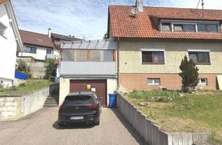 Doppelhaushälfte kaufen in 72519 Veringenstadt, Doppelhaushälfte mit Garage und großem Freisitz