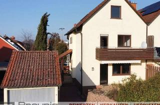 Haus kaufen in 63755 Alzenau, Gepflegte DHH mit 2 Terrassen, 2 Balkonen & Garage in Alzenau-Hörstein - Erbpachtgrundstück