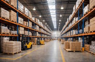 Gewerbeimmobilie kaufen in 97204 Höchberg, Vermietete Kapitalanlage mit 6% Startrendite Gewerbehalle + Büroflächen