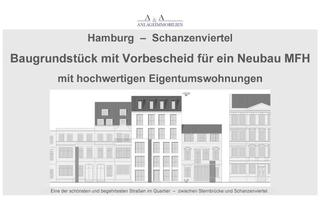 Grundstück zu kaufen in 22769 Altona-Nord, Exklusives BAUGRUNDSTÜCK – MFH im SCHANZENVIERTEL – sehr gute Lage
