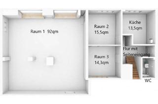Büro zu mieten in 64342 Seeheim-Jugenheim, Büro- oder Praxisfläche in zentraler Lage zu vermieten