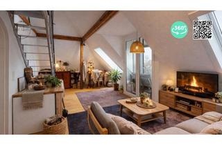 Wohnung kaufen in 76437 Rastatt, Lichtdurchflutet – Stilvoll – Besonders: Traumhafte Maisonette-Dachgeschosswohnung in Rastatt