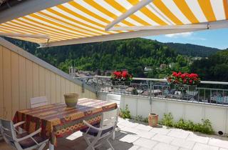 Wohnung kaufen in 78098 Triberg, Großzügige 3-4-Zimmer-Wohnung mit Panoramablick über Triberg – auch ideal als Zweitwohn- oder Alt...