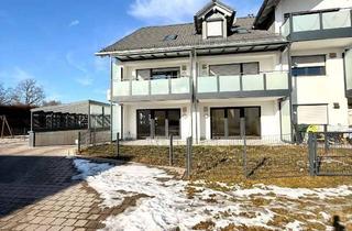 Wohnung kaufen in 84503 Altötting, Wohnen wie im eigenen Haus – exklusive 3-Zimmer-Gartenwohnung mit Traumterrasse