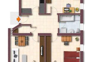 Wohnung mieten in Glauchauer Straße 30A, 09350 Lichtenstein, schöne 3 Raumwohnung mit Einbauküche sucht neuen Mieter