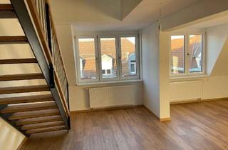 Wohnung mieten in 76137 Südweststadt, Außergewöhnliche 4-Zimmer-Maisonette im Erstbezug mit Dachterrasse in der Karlsruher Südweststadt