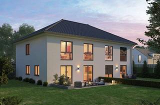 Doppelhaushälfte kaufen in 30974 Wennigsen, Großzügig Wohnen im Neubaugebiet in Bredenbeck: Schöne Doppelhaushälfte auf traumhaften Grundstück