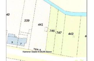 Grundstück zu kaufen in Kamener Str., 59199 Bönen, Ideales Baugrundstück in ruhiger Lage am Ortsrand von Bönen Bramey - natur pur