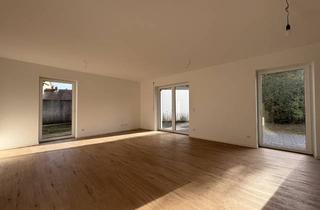 Wohnung mieten in 33378 Rheda-Wiedenbrück, Stilvolle Erdgeschoss-Neubauwohnung mit eigenem Garten in Wiedenbrück