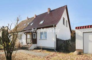 Doppelhaushälfte kaufen in 14715 Kotzen, Haus im Grünen nahe Berlin mit Wärmepumpe, Glasfaser Garage und 988 m² Grundstück