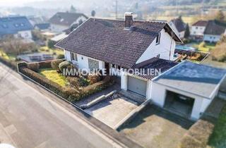 Einfamilienhaus kaufen in 63607 Wächtersbach, Wächtersbach-Weilers - Wohnen mit Weitblick: Großzügiges Einfamilienhaus mit Süd-West-Panoramablick, Pool und Sauna