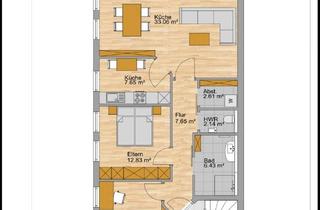 Wohnung kaufen in 88512 Mengen, Mengen - Charmante 3,5 Zimmerwohnung inkl. EBK