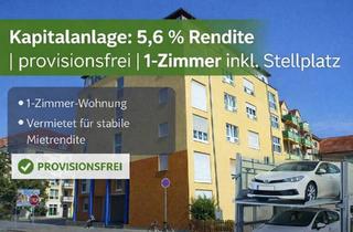 Wohnung kaufen in 90762 Fürth, Fürth - 5,6% Rendite - provisionsfreies 1- Zimmer Apt. inkl. Duplexparker
